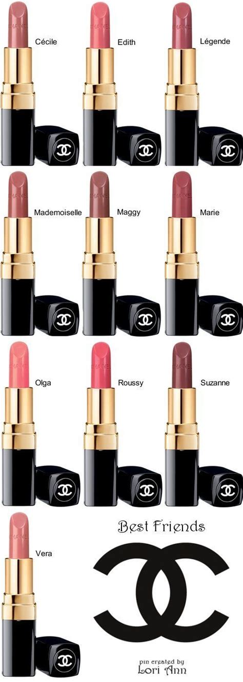 chanel lipstick shade names|most popular chanel lipstick shades.